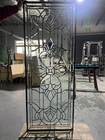 Entry Door Inserts  Glass With Patina Caming And 1" Thickness